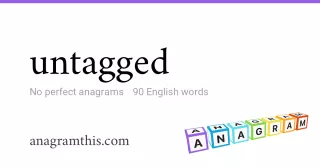 untagged - 90 English anagrams