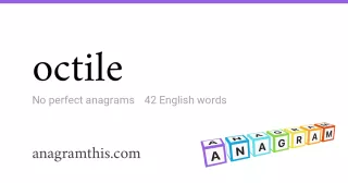 octile - 42 English anagrams